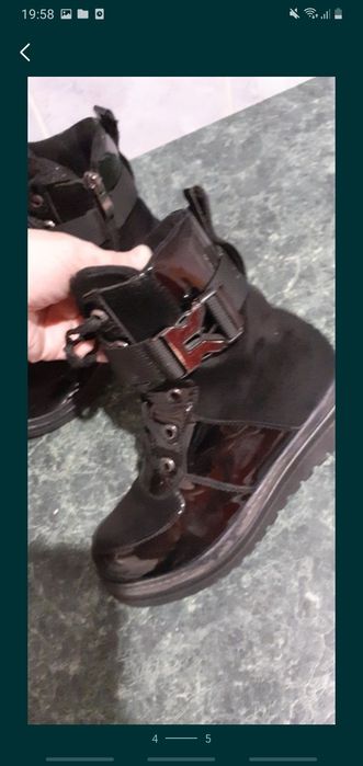 Зимняя ботинка от тиффани