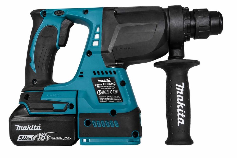 Ciocan rotopercutor Makita DHR242 18V 5.0Ah Brushless SDS-Plus