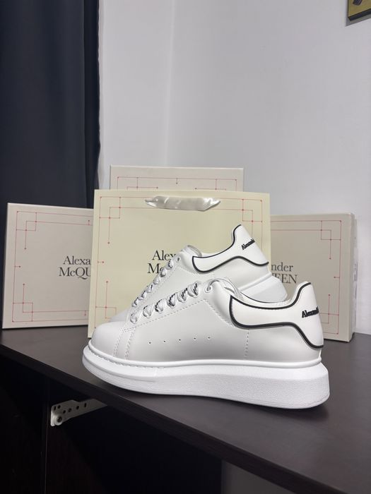 Alexander McQueen White Black Lines