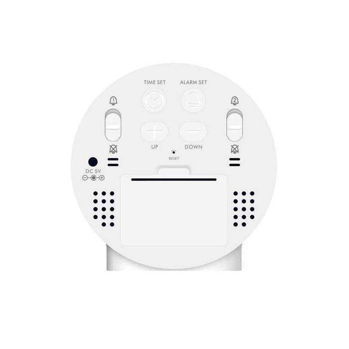 HD Цифров будилник Отлагане на ден от седмицата Дисплей Двойни аларми