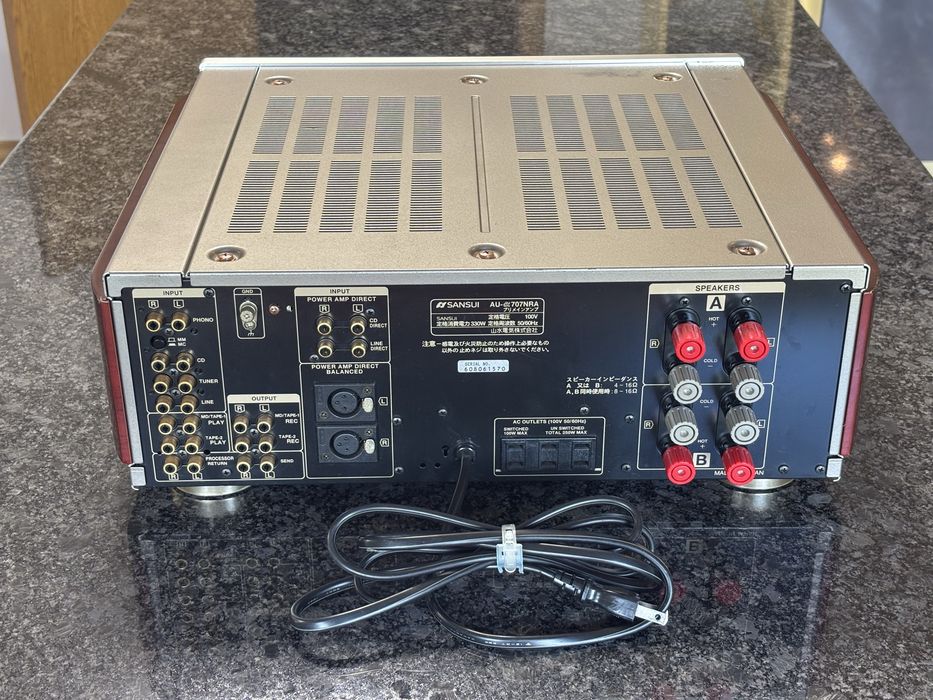 Sansui AU-α707NRA (Alpha 707 NRA) – 100V