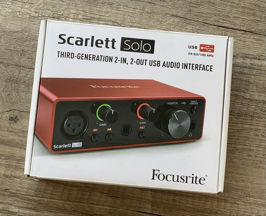 Focusrite Scarlett Solo 3rd Gen
