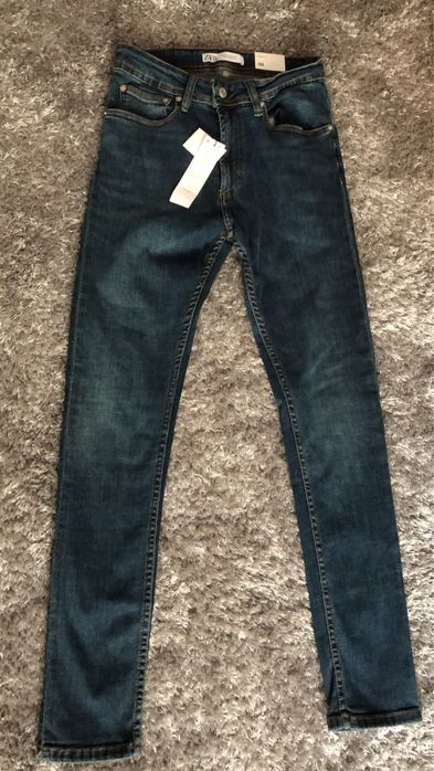 Blugi Zara Skinny Noi Marime 38