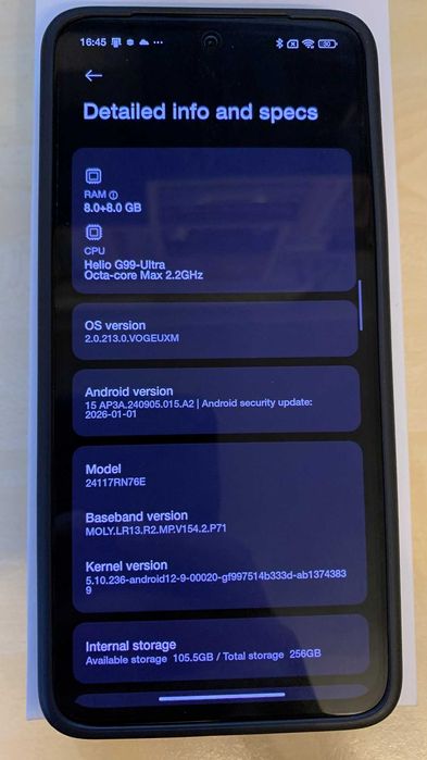 Xiaomi Redmi Note 14 4G - Ultima suta de metrii de garantie.