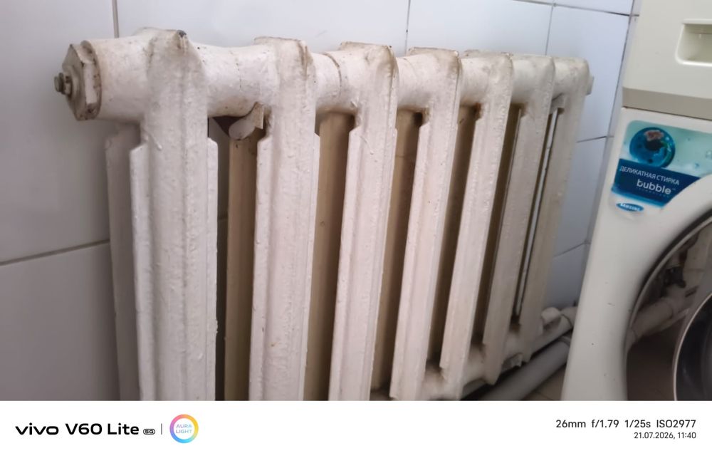 Продам чугунные радиаторы