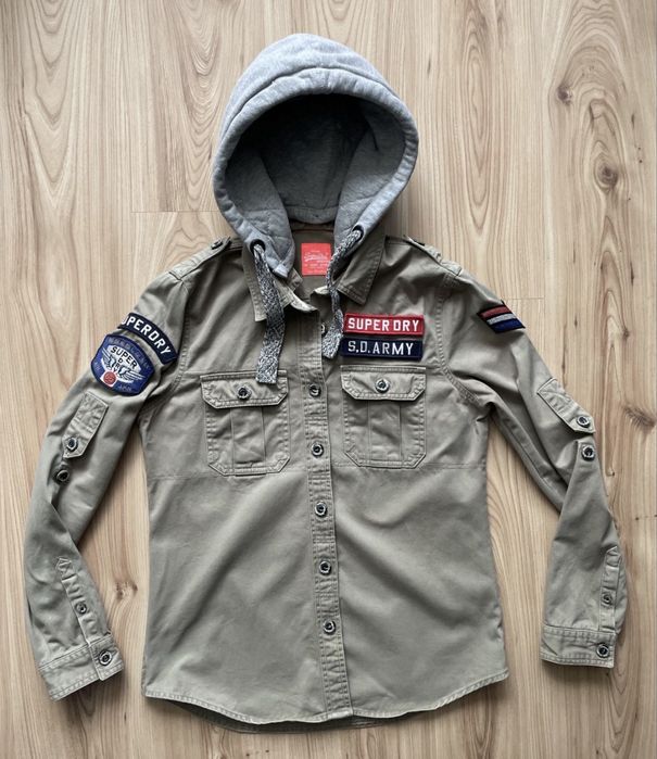 SUPERDRY S.D.ARMY / мъжка дънкова риза/тип яке М