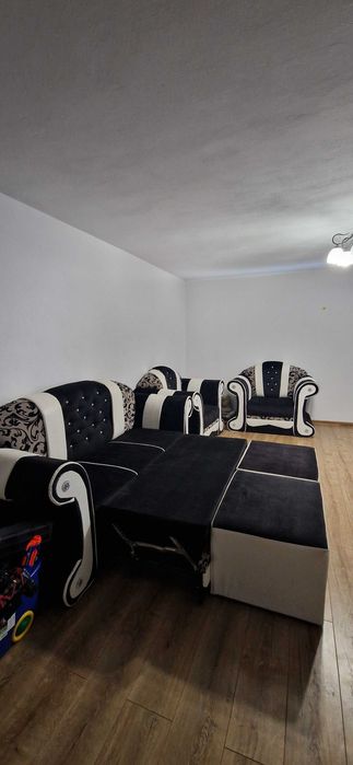 Canapea extensibila si fotolii baroque