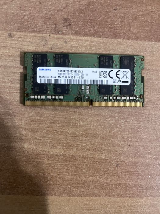Vand rami/ssd/display nou asus tuf fx 705D