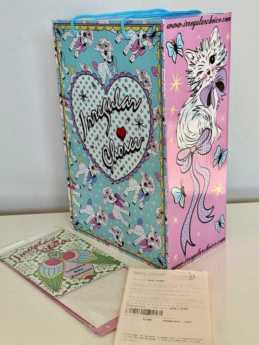 Официални дамски обувки Iregular choice, Bubblegum, номер 37