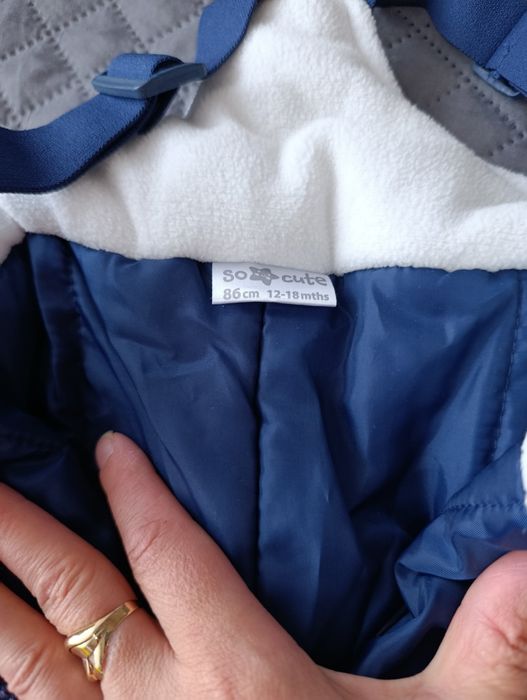 Детски  гащеризон 12/18 и грейка за момче