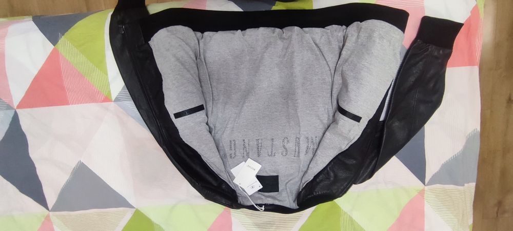 Яке -Mustang-естествена кожа