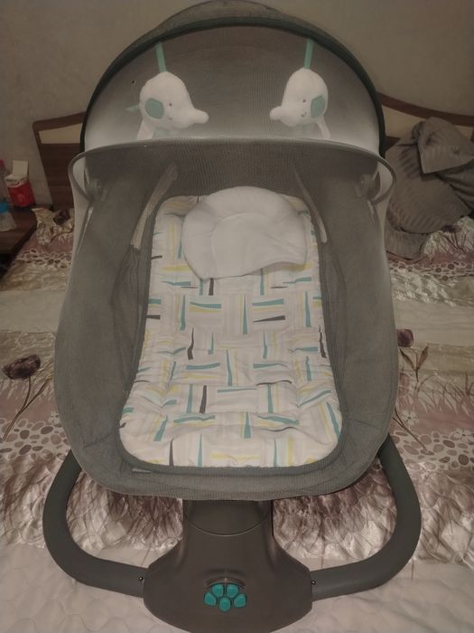 Шезлонг детский электрический