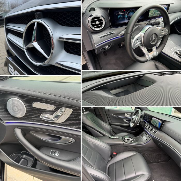 Mercedes Benz E220d AMG pachet ,194cp, Panorama,ceasuri Widescreen