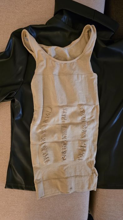 Topuri damă piele , sport cămașă  XL