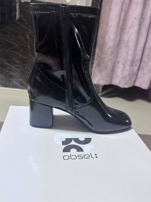 Botine negre damă