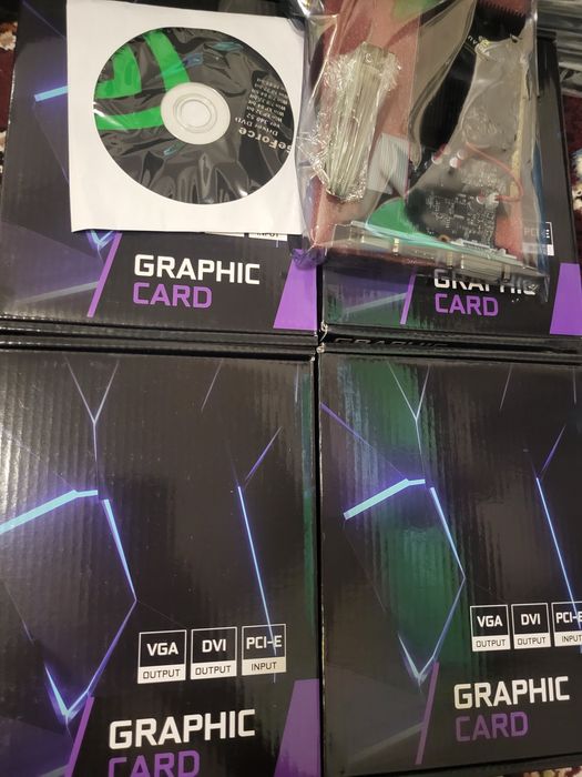 Скидки!!! Новые GT220 1GB DDR3 /GT730 4GB- видеокарта