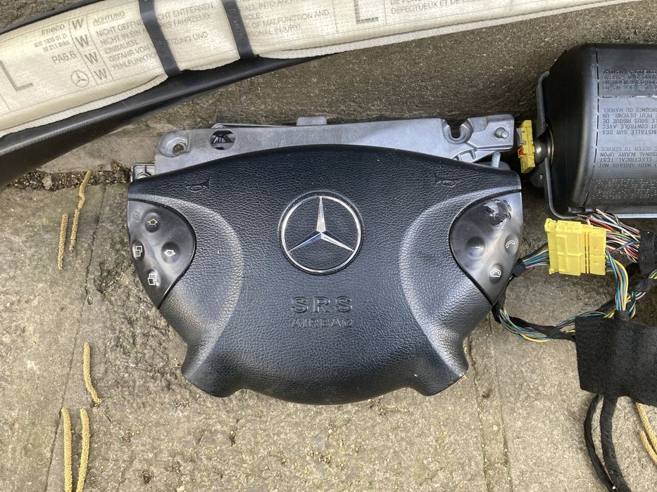 Airbag Пиропатрони Колани W211 Mercedes Еърбег