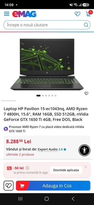 Laptop gaming hp