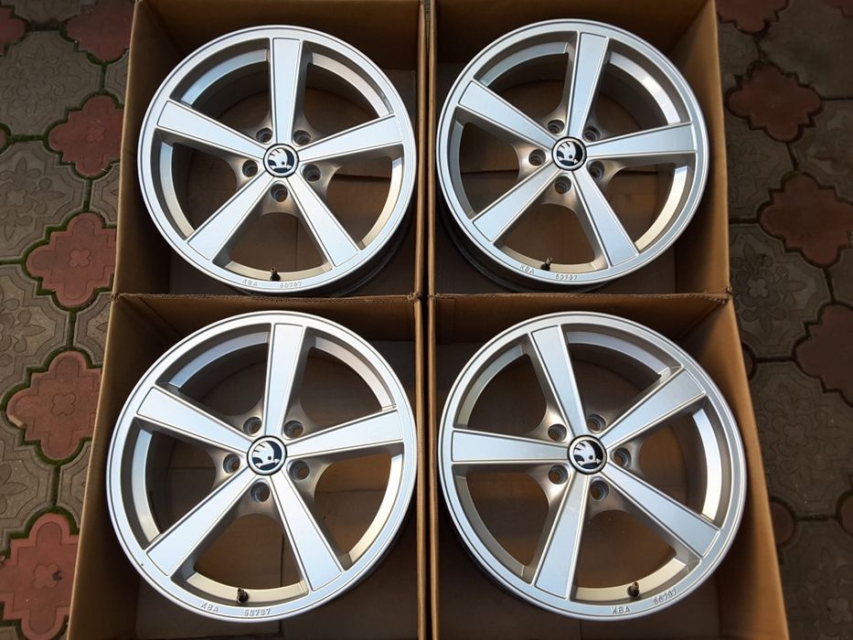 jante aliaj 17; 5x112;  Skoda Kodiaq, Karoq, Superb, Octavia Scout