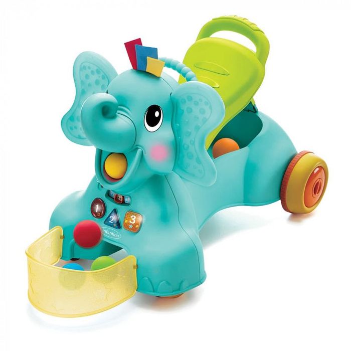 Развивающий слоник-машина