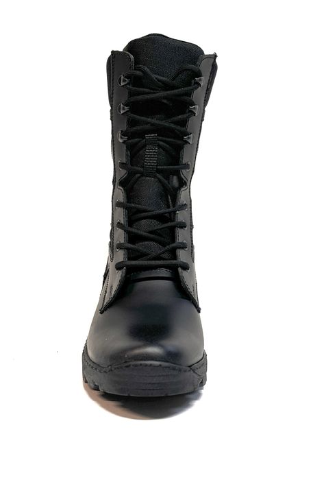 Bocanci militari tactici piele combat negru politie jandarmerie paza