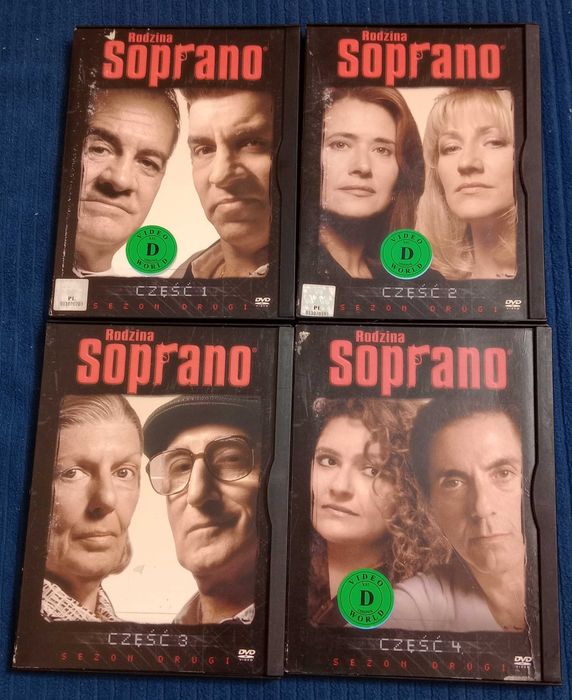 The Sopranos Season 2 2000 4 x DVD sezon complet