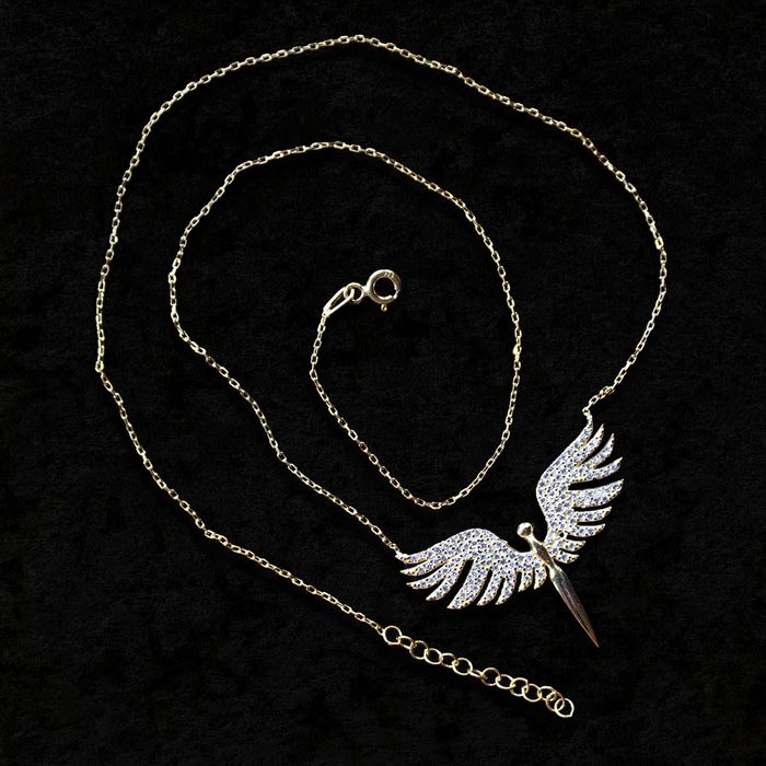 Стилно и нежно колие - АНГЕЛСКИ КРИЛА