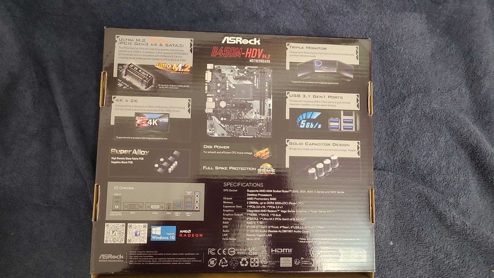 Kit Gaming - AMD ryzen 7 3800x  + ASRock B450 + 16 GB RAM 3200 - Nou