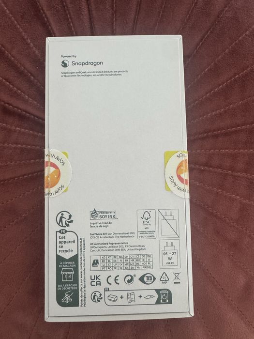 Telefon mobil Fairphone  Gen 6, Horizon Black