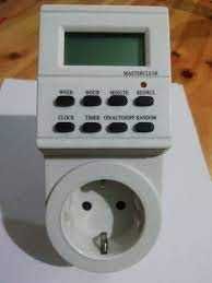 Priză programabilă digital 3500W cu display LCD