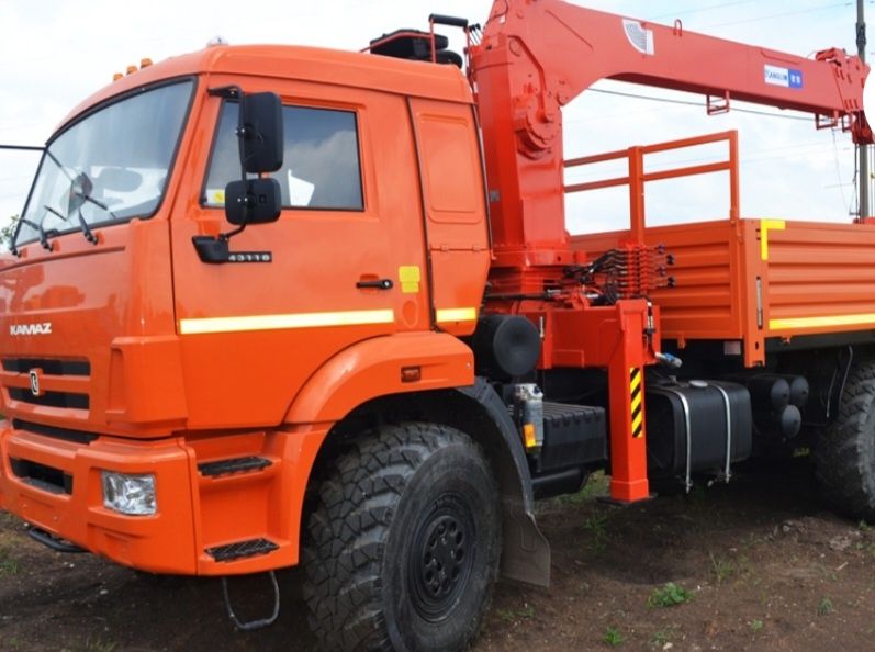 Kamaz bortli manipulyator (Kran-manipulyator) uzoq muddatli ijaraga (a