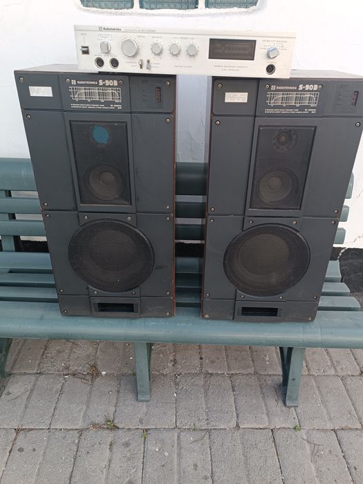 Radiotehnika S90 колонки и усилитель