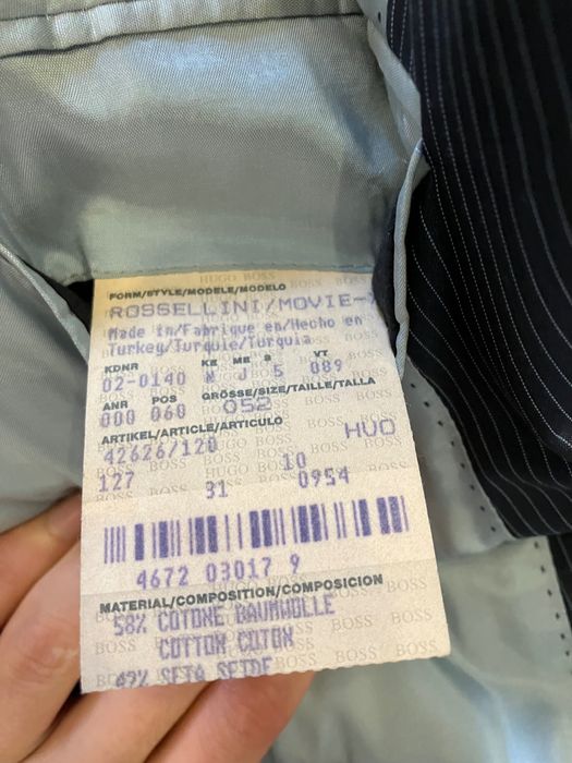 BOSS HUGO BOSS мъжки костюм 52-ри размер