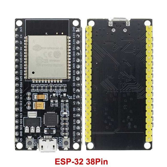 esp 32 devkit (pin30-38)