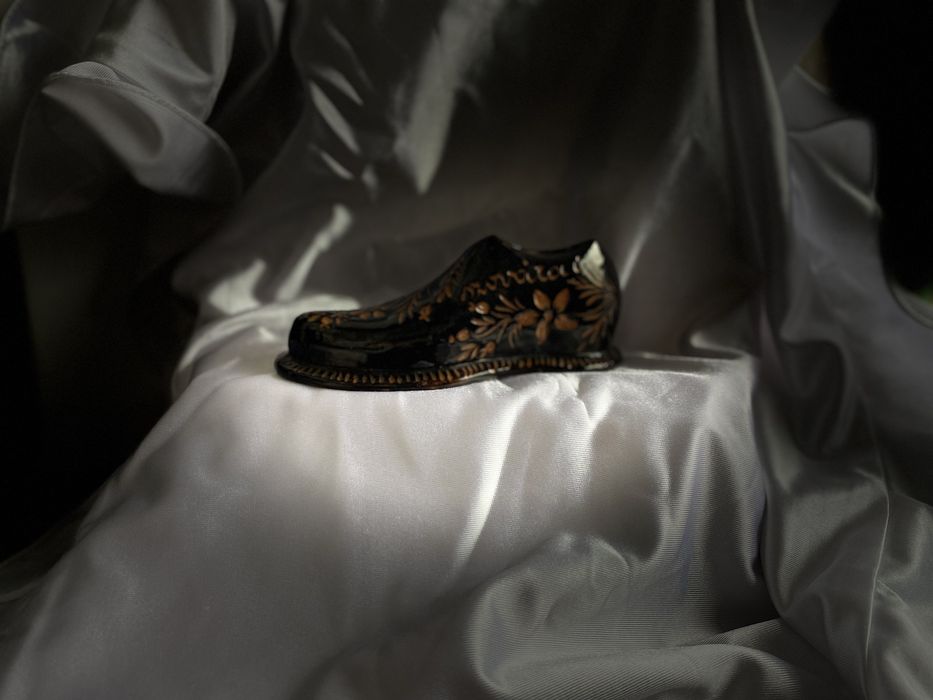 Pantofi puscilita din ceramica