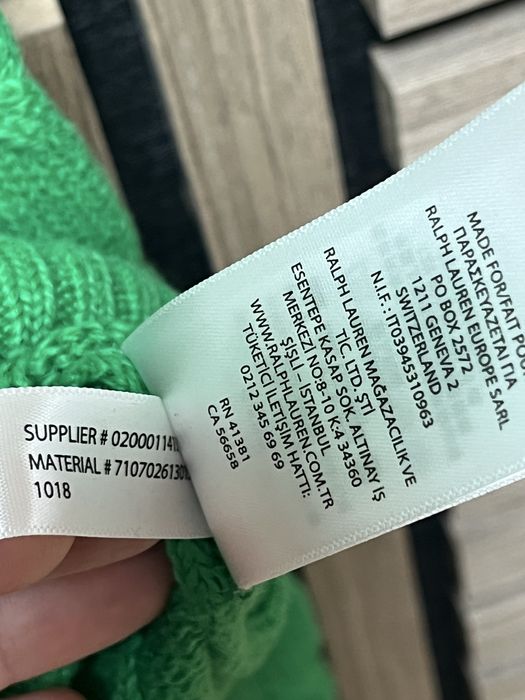POLO Ralph Lauren : Cotton Cable Knit  Jumper - размер М / Оригинал