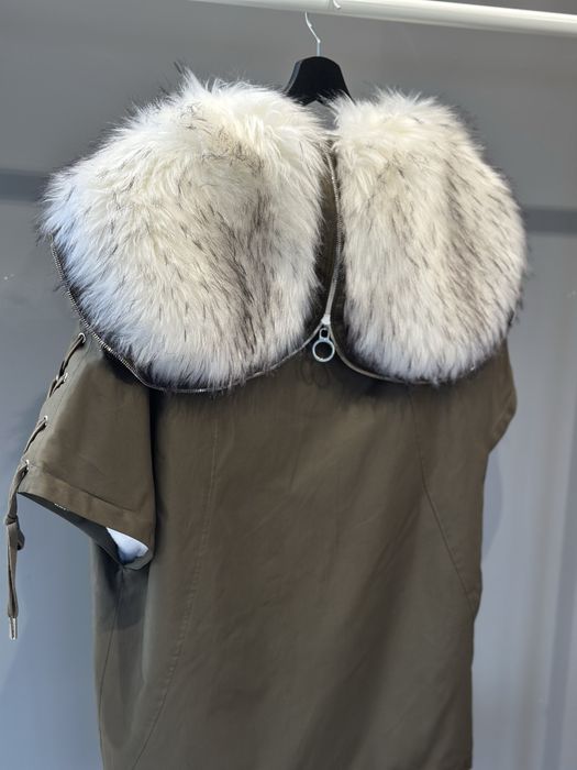 PINKO ново палто / парка с еко косъм