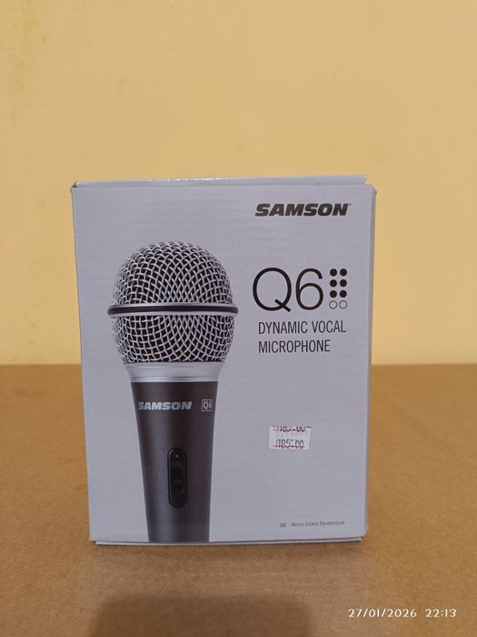 Microfon Dynamic Professional Samson Q6