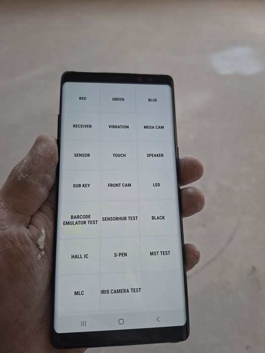Samsung not 8 256gb qotmidi aybi yoq
