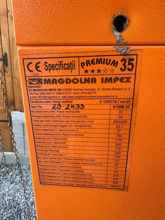 Vand centrala MAGDOLNA PREMIUM 37 KW