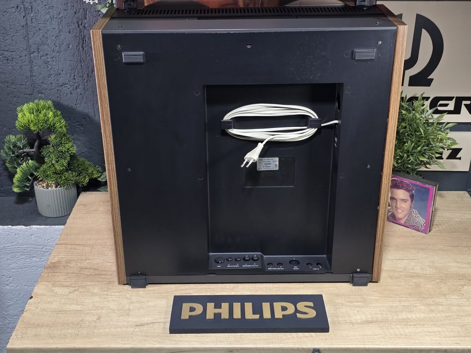 Magnetofon PHILIPS N-4520, role 26cm, 3 head, bias adjust, capac antipraf