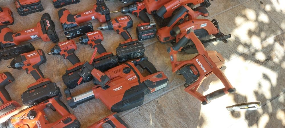 Vând scule HILTI și MILWAUKEE