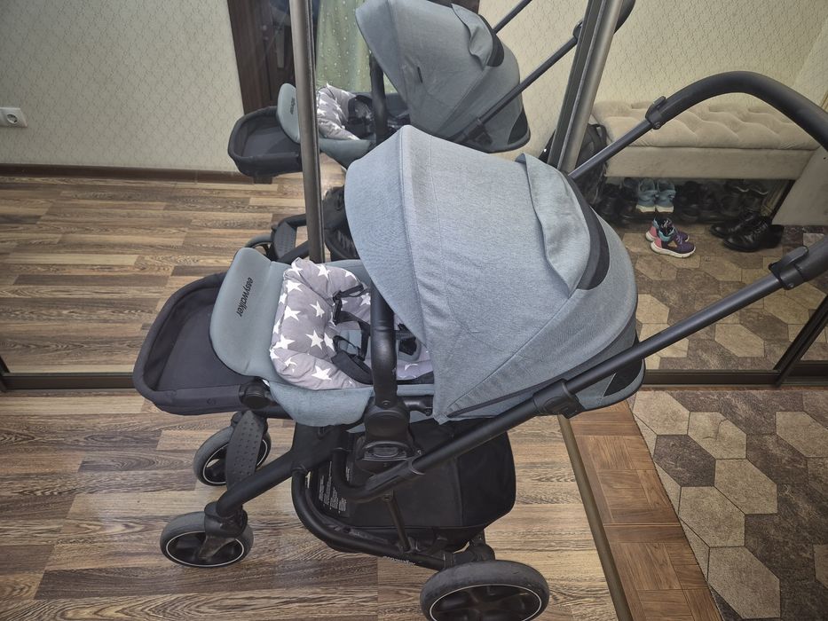 EasyWalker Harvey3, 2в1 детская коляска прогулочная/люлька