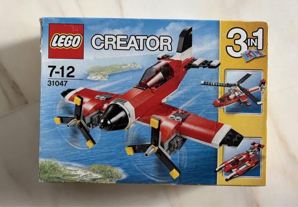 Lego Creator - Самолет с перки 31047