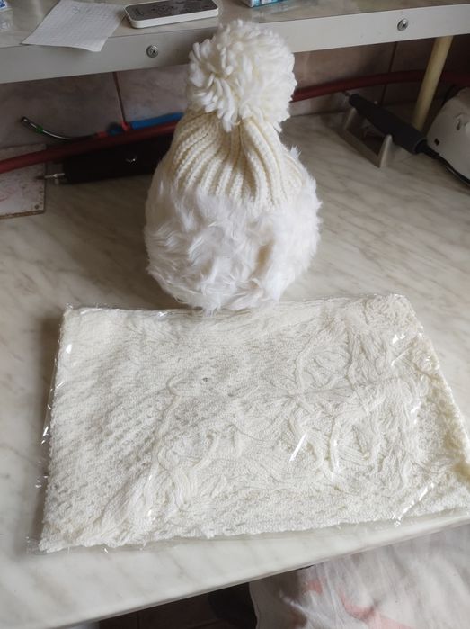 Set  copii căciulă+fular