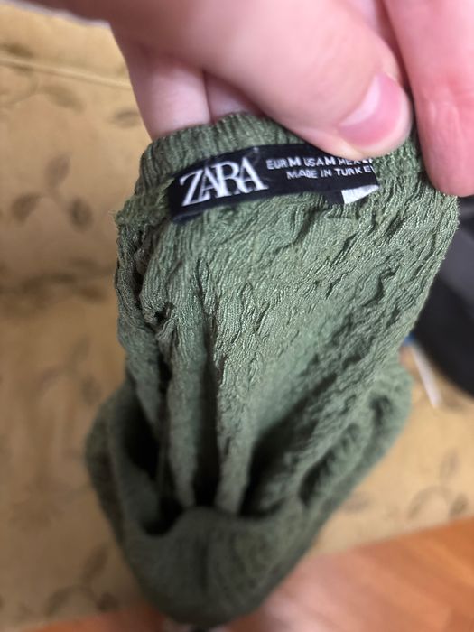 Зелен (кхаки) панталон Zara
