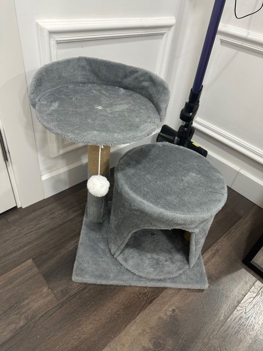 домик для кошек, когтеточка