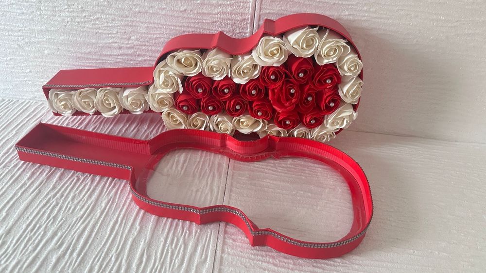 Aranjament cu flori de sapun