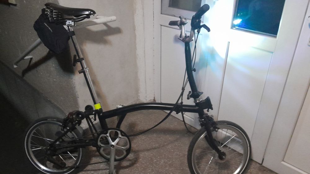 Brompton bicicletă pliabilă+electrică