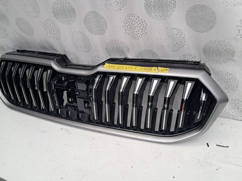 Грил решетка Skoda Superb 4 Skoda Superb 3